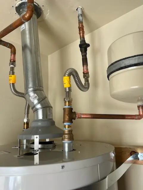 Water heater installation and plumbing repair in Stone Mill
